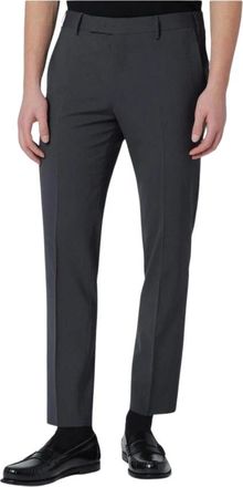 PT01 Slim Fit Maatkostuum Broek - Heren - Nette broeken - Grijs - 3XL - Wol - Broeken