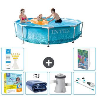 Intex Piscina Con Estructura Redonda - 305x76 Cm - 7-piezas S39