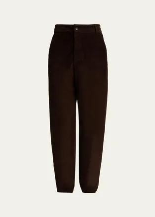 Moncler Mens Corduroy Straight-Leg Pants