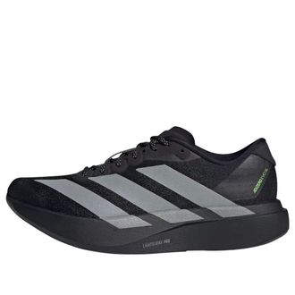 adidas Adizero Evo SL Black Silver Metallic Signal Green KJ1365