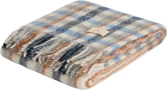 Biancoperla CAMBRIDGE Plaid XL, Denim/Coccio