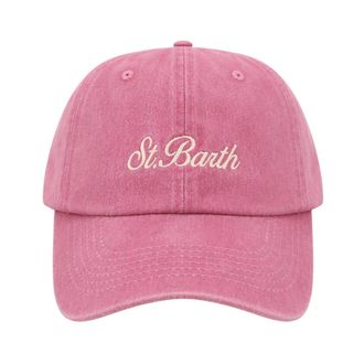 MC2 Saint Barth Caps, female, Pink, Size: ONE SIZE Davis Cap