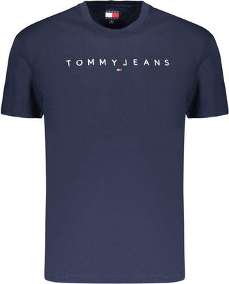 Tommy Hilfiger Blauw Katoenen Heren T-Shirt