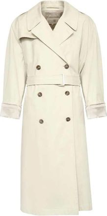 Maison Margiela trenchcoat van katoenen keperstof