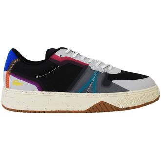 Lacoste L001 Eco 222 4 Mens Black Trainers - Size UK 7.5