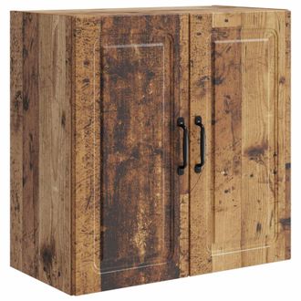 vidaXL Armario De Pared Madera Envejecida 59 X 31 X 60 Cm Vidaxl
