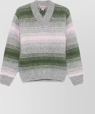 Kenzo wool-blend v-neck jumper
