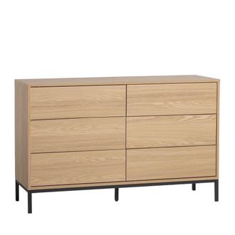 Klast C&oacute;moda doble efecto madera natural 120x76 cm