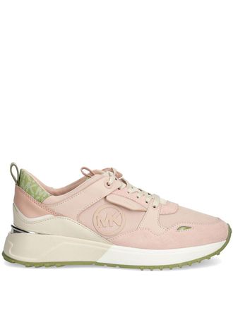 Pink michael kors tennis shoes deals