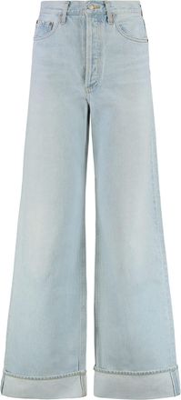 A Gold E Dame Wide-leg Jeans