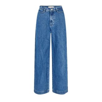 Lollys Laundry Wide Jeans, female, Blue, Size: 2XL Blue FloridaLL Pants - Classic Modern Fit