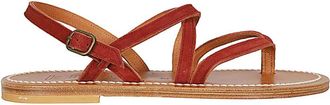 K.Jacques St Tropez Sandalen - Dames - Sandalen - Bruin - 37 EU - Leer - Schoenen