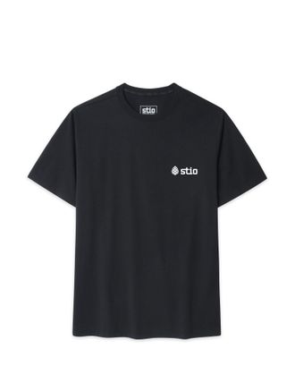 Stio | Unisex Grand Tee Shirt, Size Extra Small in Abyss