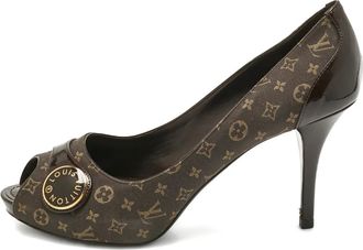 Louis Vuitton Sandali Judy a punta aperta - Marrone