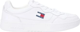 Tommy Jeans Witte Cupsole Sneaker - Heren - Sneakers - Wit - 44 EU - Schoenen