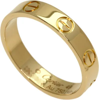 Cartier Yellow Gold (18K) Band Ring (Pre-Owned)