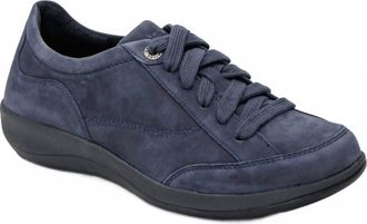 Aetrex Womens Dahlia Sneakers In Navy