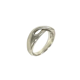 Tiffany & Co. Silver Silver 925 Band Ring (Pre-Owned)