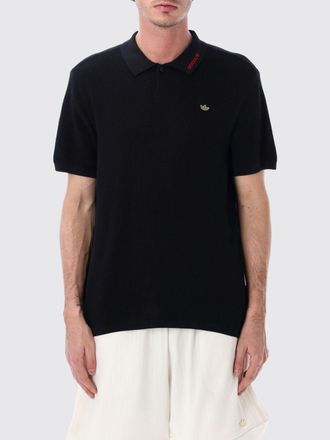 adidas Polo in cotone con logo Adidas Originals