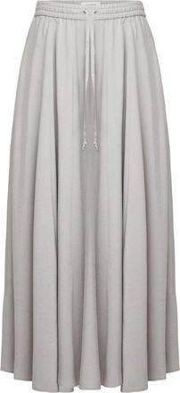 Drykorn Drykorn, Maxi Skirts, female, Gray, Size: XS Qerime Modal Twill Pleated Skirt
