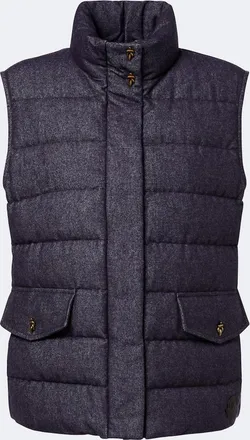 Moncler Bessez denim down vest