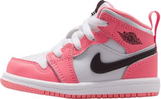 Nike Jordan (TD) Air Jordan 1 Mid Pink Gaze Black White DQ8425-602