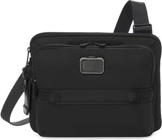 Tumi Alpha Bravo Service Crossbody Bag in Black at Nordstrom