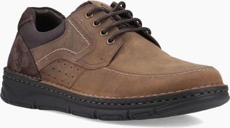 Hush Puppies Mens Franklin Mens Lace Up Shoes - Brown - Size: 12
