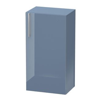 Duravit Gabinete De Media Altura Duravit Vero, 1156, Bisagra De La Puerta Derecha, 500mm, Color (frente/cuerpo): Laca De Alto Brillo Stone Blue - Ve1156r4747