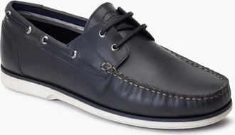 base Mens Stern Mens Boat Shoes - Navy - Size: 11