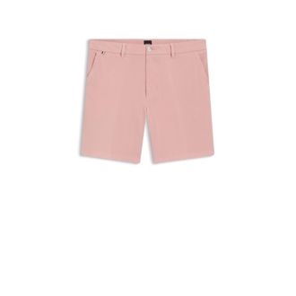 BOSS Modern-fit shorts in stretch-cotton twill
