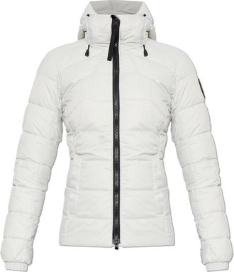 Canada Goose Abbott Down Jacket - Dames - Gewatteerde jassen - Wit - L - Leer - Jassen