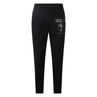 Moschino Black Trousers for comfort and style - male - Moschino - Sweatpants - Black - L - Trousers