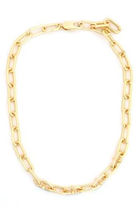 Panacea Paper Clip Chain Necklace in Gold at Nordstrom Rack