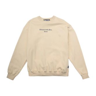 Iuter Sweatshirts, male, Beige, 2XL, Crewneck Protection