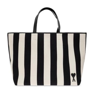 Ami Tote Bags, female, Beige, Size: ONE SIZE Ami de Coeur Shopper Bag