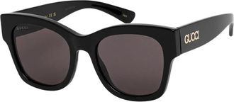 Gucci Zonnebril - Dames - Accessoires - Zwart - Maat: 53 MM