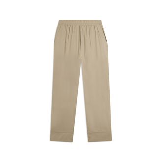 Freddy Pantaloni Cropped Fit a Carota in Popeline elasticizzato