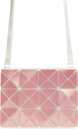 Bao Bao Issey Miyake Lucent Metallic Crossbody Bag in Pink Salt at Nordstrom