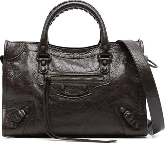 Balenciaga small Le City tote bag - Brown