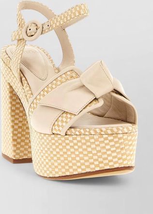 Alexandre Birman leather maxi clarita sandals