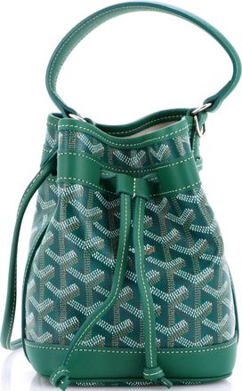 Goyard Petit Flot Bucket Bag Coated Canvas Mini