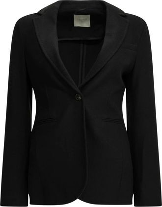 Circolo 1901 Blazer Light Fleece - Dames - Jassen - Zwart - Maat: XS Fleece