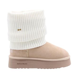 Nathan-Baume Mujer, Zapatos, Beige, Talla: 39 EU