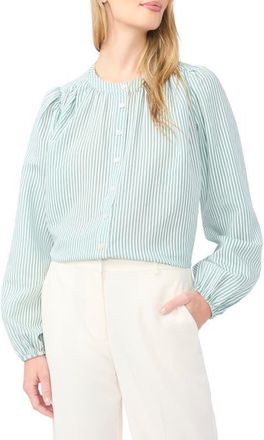 Ted Baker Brooke Stripe Top in Fairway at Nordstrom, Size X-Large