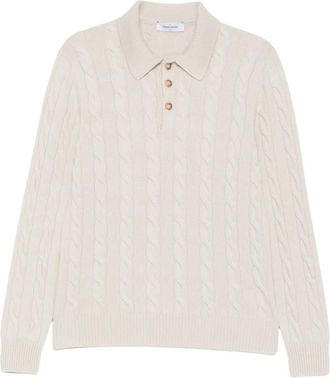Gran Sasso Maglia in Lana Vergine - - Tops - Uomo - Beige - M