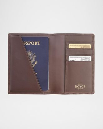 Royce Leather RFID Blocking Passport Case