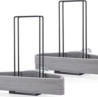 OEM Juego De 2 Perchas Apilables Para Ropa De Adultos Y Ni&ntilde;os