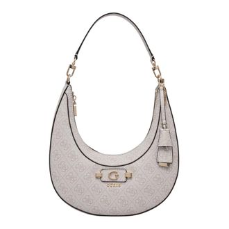 Guess Coleen Logo Small SA - female - Guess - Shoulder Bags - White - ONE SIZE - Bags