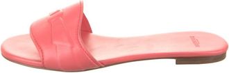 Alexandre Birman Womens Padded Clarita Slide In Coral Blossom